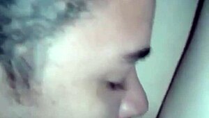 skinny black guy enjoys bisexual encounter in country