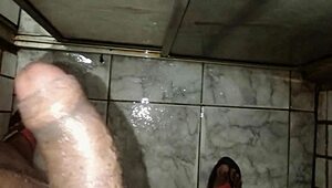 i masturbate alone in the bathroom