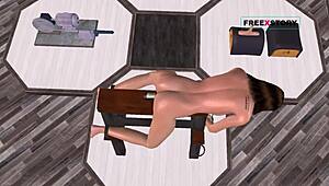 Animated indian bhabhi cartoon solo fun with tamil story