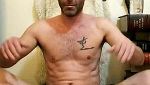 Sexy Man Flexes Yoga Poses With Max Shenanigans!