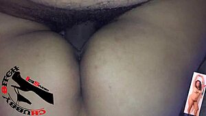 Sri Lankan Wife Enjoys A Fun Ride