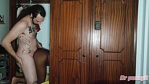 Dr. Pussy 2: A Wife's Betrayal with Her Brother-in-Law, Caught and Confronted in the Wardrobe - Complete Story