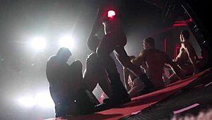 Have you seen these porn stars in a wild gay orgy dancing at the night club?