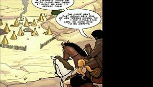 oh man, this monster cock black sheriff threesome in wild west bbc interracial hentai gets me every time. those sassy indian whores take it rough in prison!