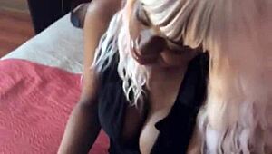 knight long's first scene with kalifornia kay, she's a total slut for his black cock