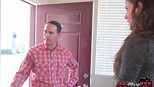 Fit MILF Sofie Marie Rides Cowboy Dick in Stockings