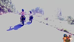 Exotic Naked Motorcycle Ride!