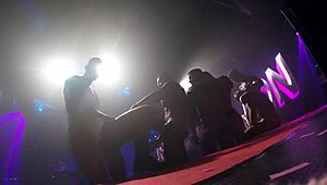 Have you seen these porn stars in a wild gay orgy dancing at the night club?