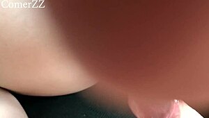 Uber Driver Bangs Sexy Teen in Public Car Anal POV