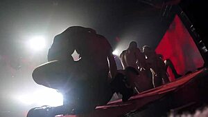 Have you seen these porn stars in a wild gay orgy dancing at the night club?