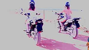 Exotic Naked Motorcycle Ride!