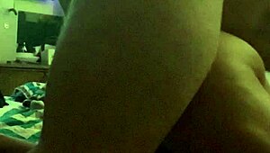 The wife is getting her pussy and ass fucked hard, squirting everywhere