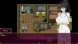 this fallen young wife is getting into her first sex scene, looking super hot and ready