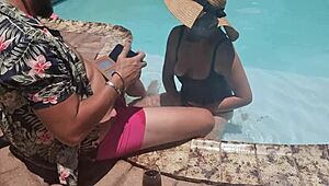 random guy at pool, can i suck you off now? i’m so wet waiting for your huge load.