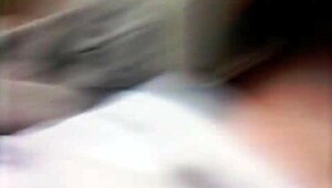 ebony amateur mulata in pov scene performing with black