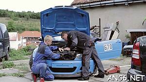 Engaging ena gets banged doggystyle in group hardcore session with blowjobs