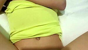 i fuckd this tiny latina teen in her green miniskirt, her small tits bouncin and moanin
