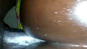 i'm giving her big wet oiled creamy backshots, it's so slippery and fun