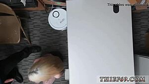 Petite Teen in Wild Group Creampie