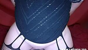 POV Face Riding with Juicy Pussy Eating Action