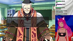 vtuber lewdneko plays girlfriend president game part 7