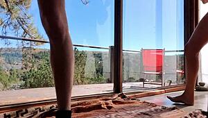 Passionate couple creates intense homemade sex tape with toys and doggystyle