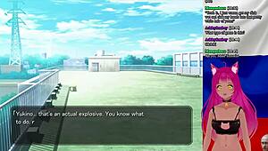 vtuber lewdneko plays girlfriend president game part 7