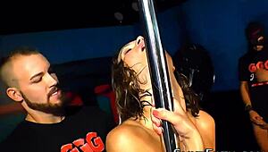 Euro Skank Gets Big Cock Blowjob And Facial Cumshot