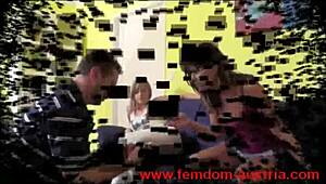 femdom bdsm with slapping and spitting fetish 😏