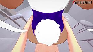 Rumi Mirko gets bold POV fucking in Boku No Hero cartoon