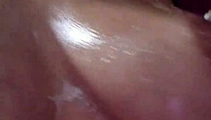 Mature Mom Uses Dildo in Bathroom