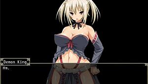 Hey, wanna see Holy Knight Liviria take a huge cock with cum-filled pussy?