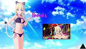 Koikatsu: May Ash Pokemon Blowjob Handjob Cumshot Uncensored