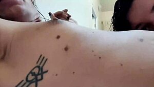 Slutty Real South African Wife Sucks, Gets Fucked, and Gives Footjob in Cam to Italian Partner