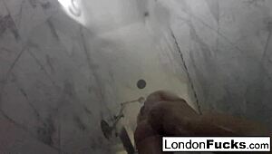 London Keyes Teases Her Big Tits And Masturbates Wet Pussy