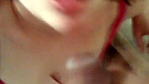 Blasting Her Face With My Cum