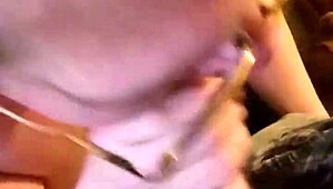 Mizz May Sucks That Big Black Cock in Interracial BJ!