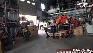 deutsche amateur milf in nylons gets anal pov assfucking hardcore