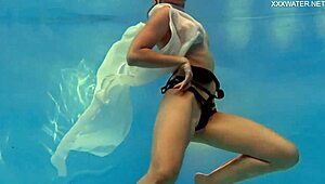 Highlights With Hottest Underwater Pornstars Babe Tits Russian Big Tits Friend Juicy Pool Small Ass!