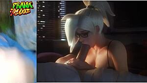 Anime Reaction to Video Game Blowjobs, Fucking, and Riding Scenes