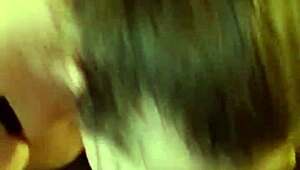 Mizz May Sucks That Big Black Cock in Interracial BJ!