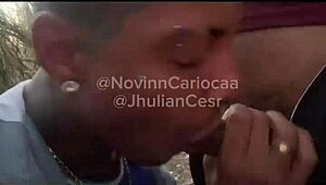 this orgy in the matagal features four dotados novinhos from engenheiro goulart