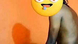 sweet little 18+ teen exploring her wild side with black ebony vibe