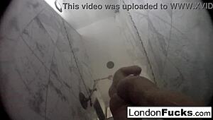 London Keyes Teases Her Big Tits And Masturbates Wet Pussy