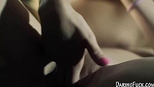 i finger euro lesbo pussy under christmas cosplay