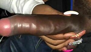 Hot hoe performs intense blowjob sucking action in steamy session