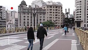 Novinha safada encontra ator pornô na rua leva pra casa e se acaba na pica - venusss e tony tigrão