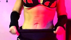 sofie lollipop, nerdy otaku, cums hard on naruto theme