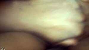 Bold ebony amateur deepthroats big cock in homemade scene