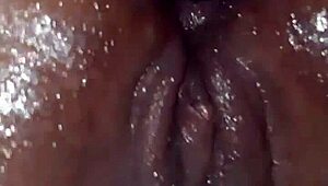Oiled ass gets pounded in intense anal assfucking and masturbation scene